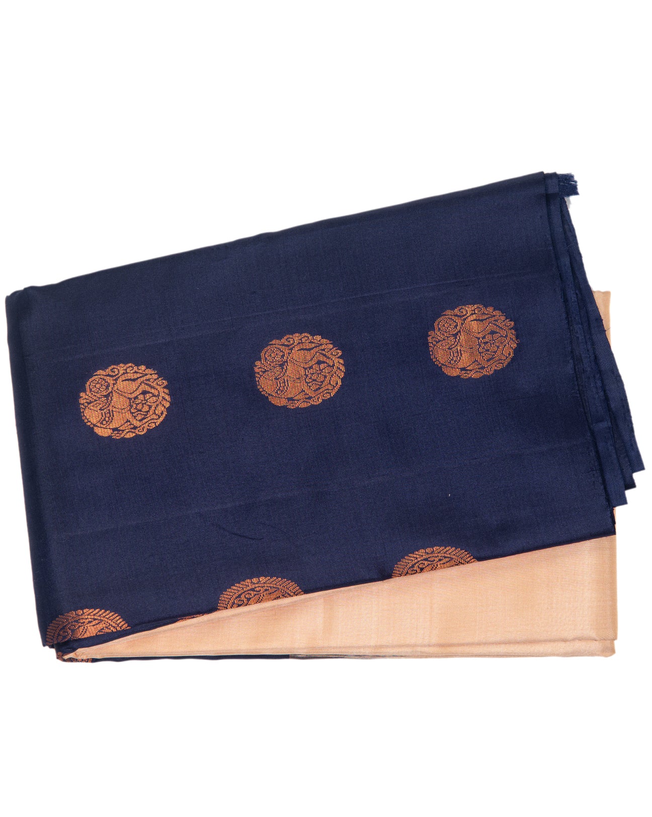 Sandal Kancheepuram Saree - swayamvara silks