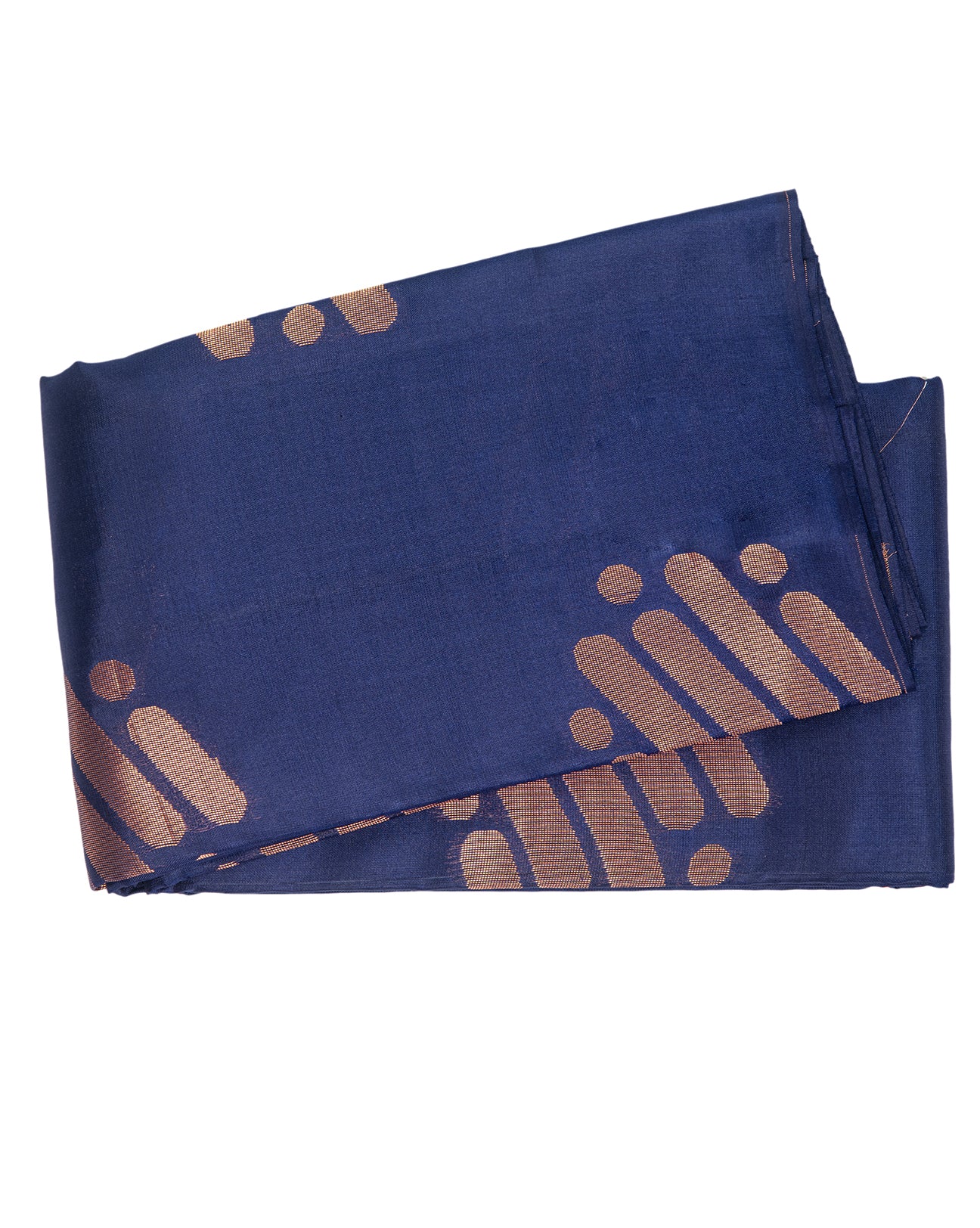 Blueberry Kanchipuram Soft Silk Saree - swayamvara silks