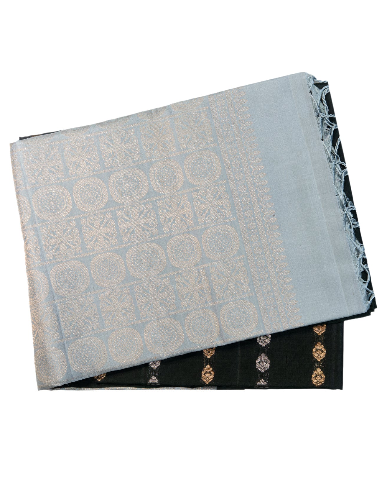 Bottle Green Kanchipuram Saree - swayamvara silks