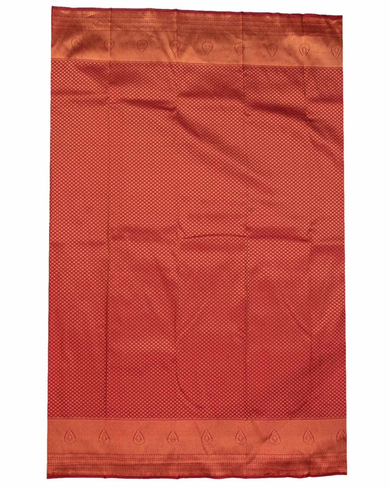 Macaroon Cream Kanchipuram Saree - swayamvara silks