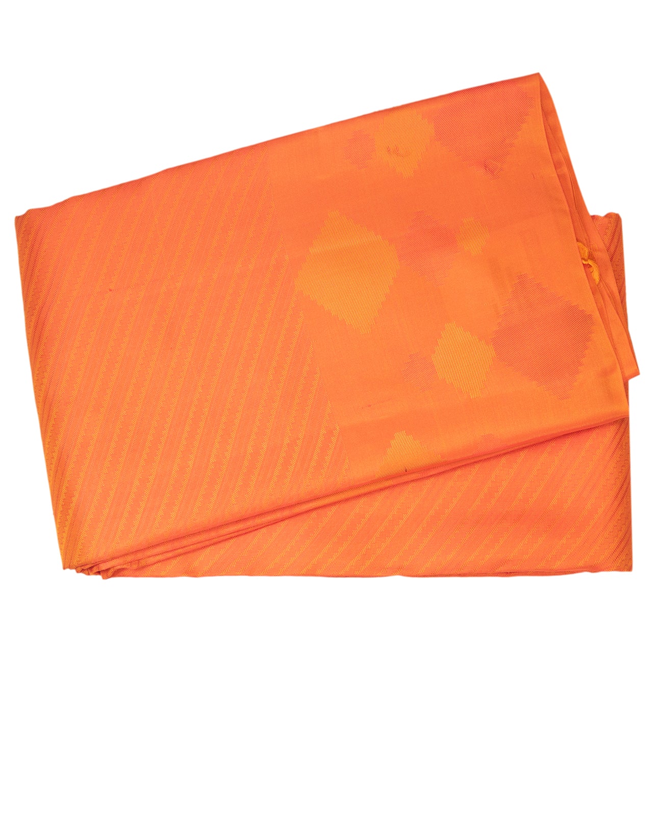 Bright Orange Kanchipuram Silk - swayamvara silks
