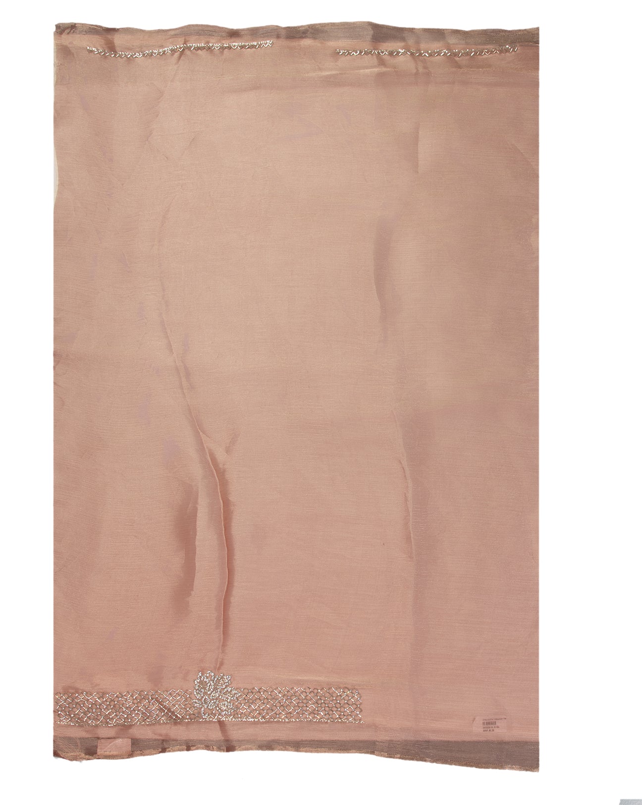 Woody Brown Tusser Silk Saree - swayamvara silks