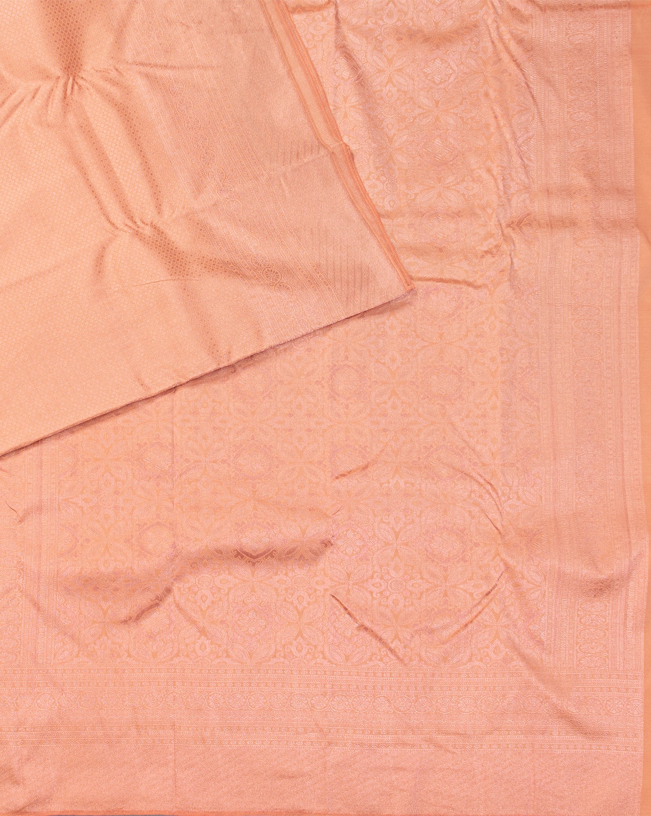 Powder Pink Wedding Saree - swayamvara silks