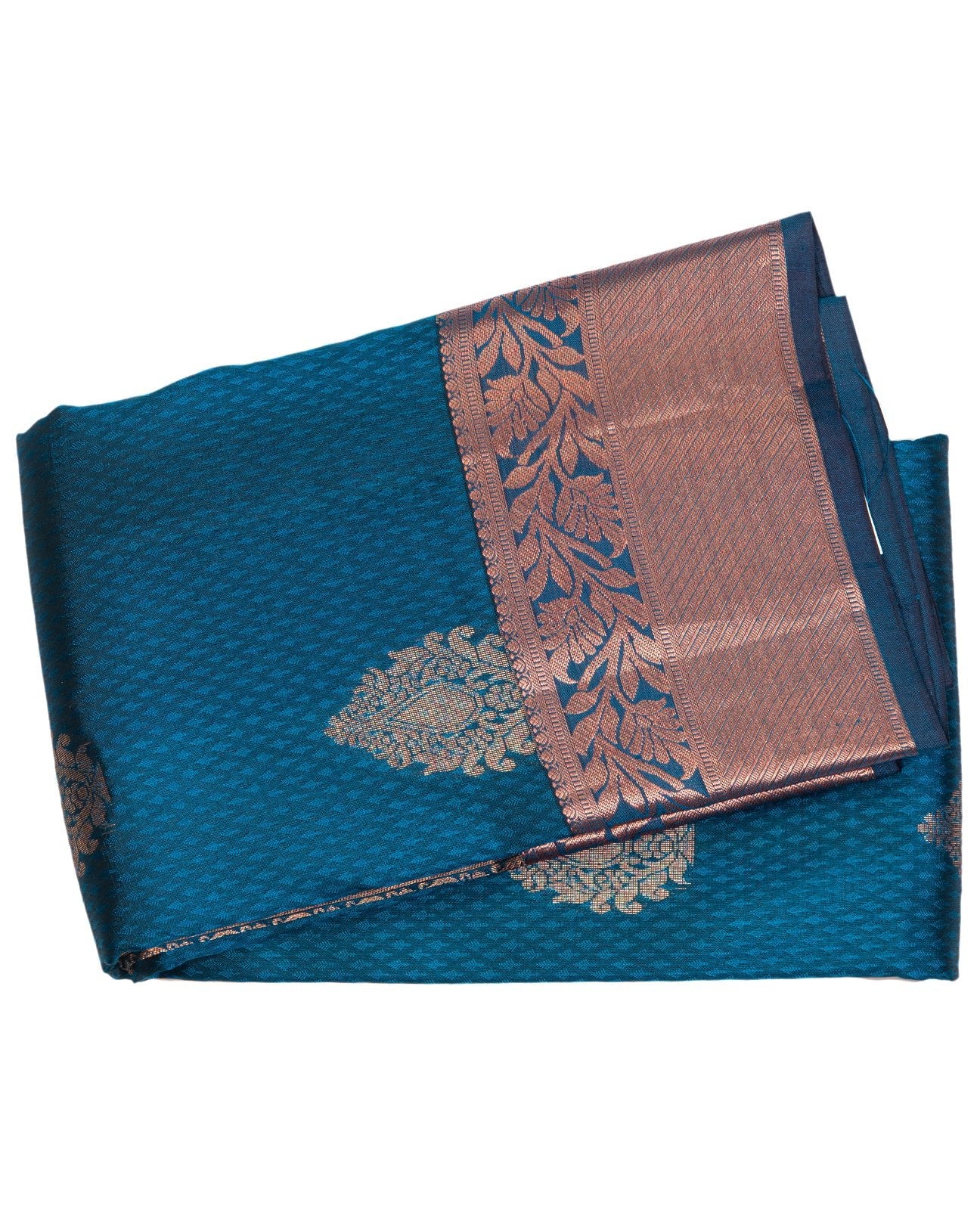 Peacock Green Kanchipuram Saree - swayamvara silks