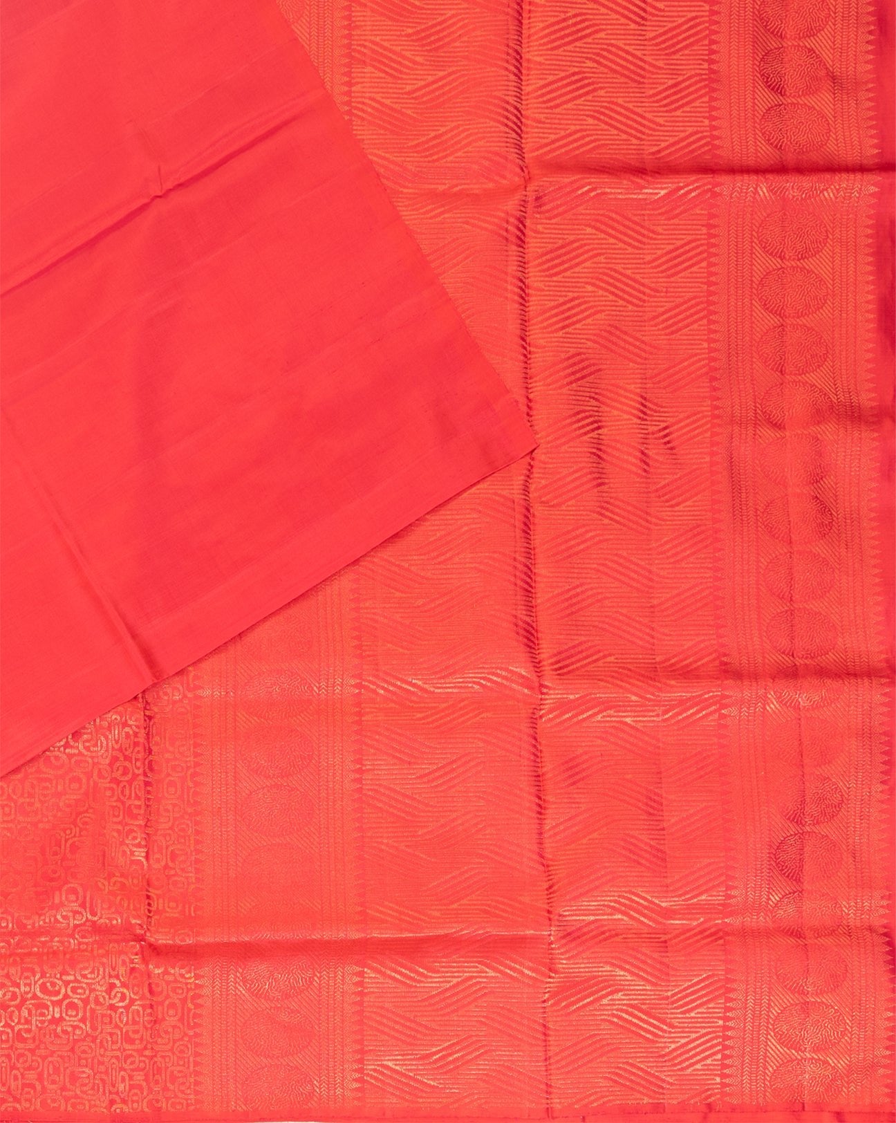 Golden Pink Tussar Silk Saree - swayamvara silks