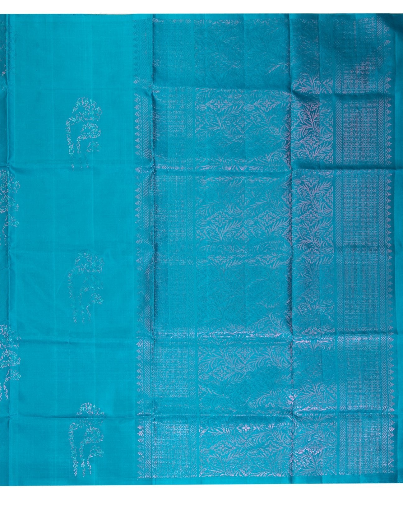 Soft Green Kancheepuram Saree - swayamvara silks