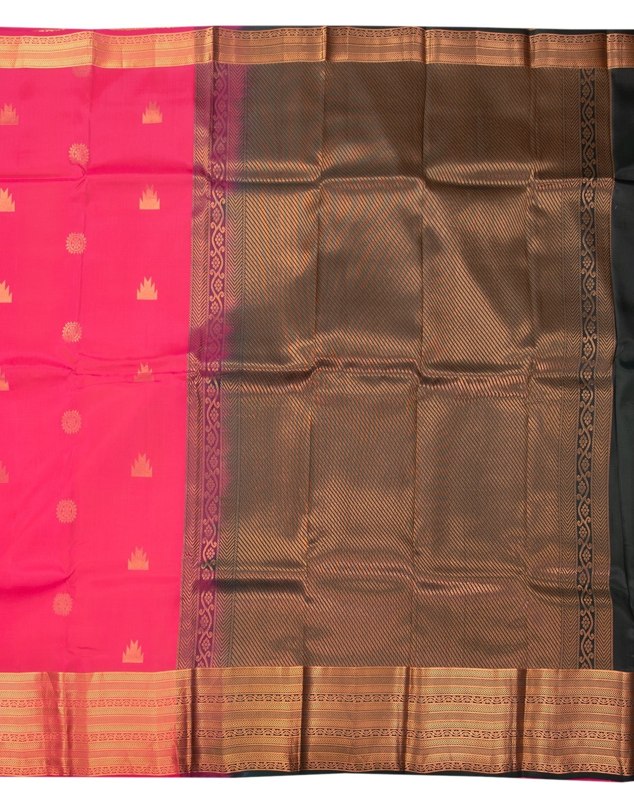 Silky Rose Kancheepuram Silk Saree - swayamvara silks