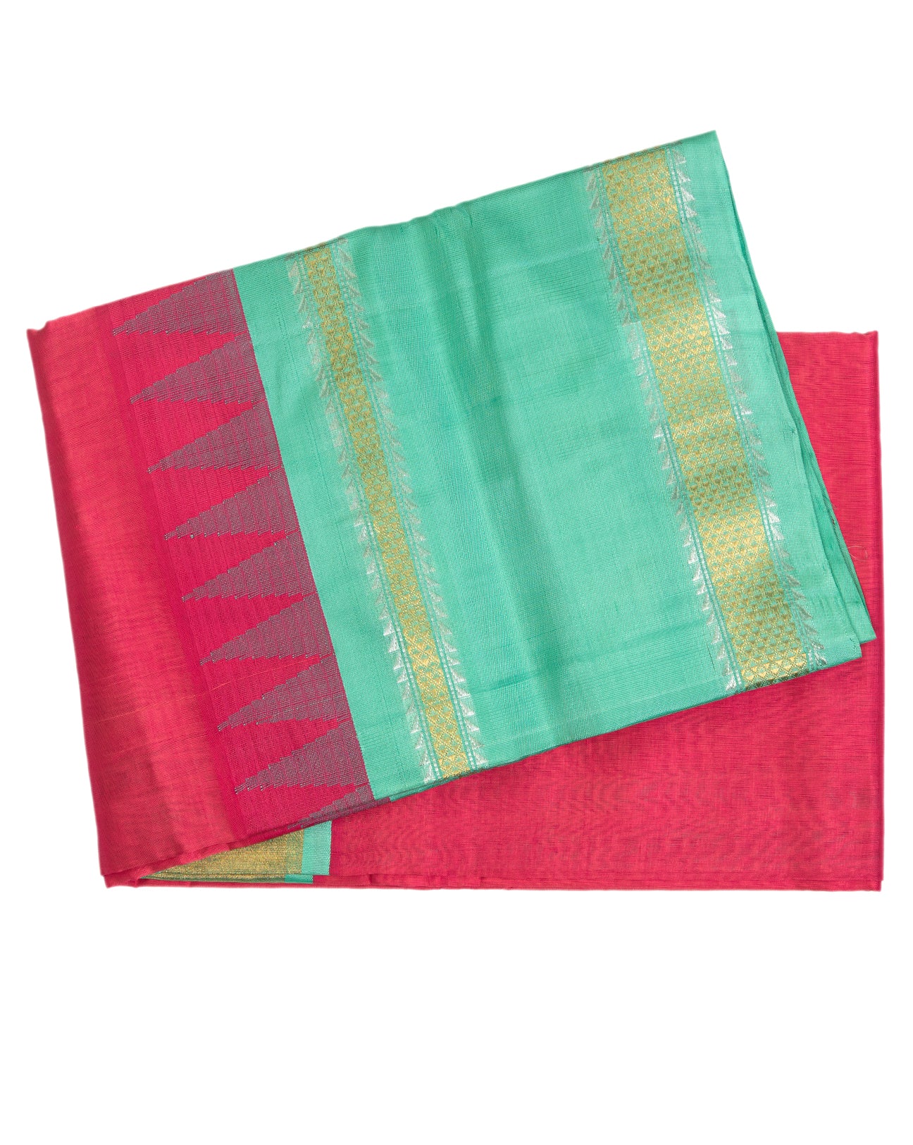 Jazzberry Kanchipuram Saree - swayamvara silks