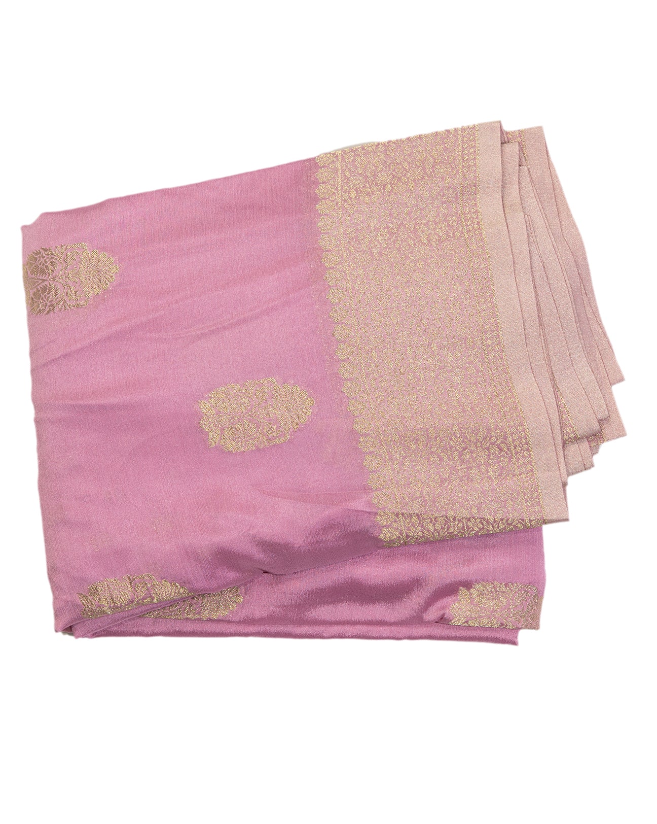 Lavender Pink Binny Silk Saree - swayamvara silks