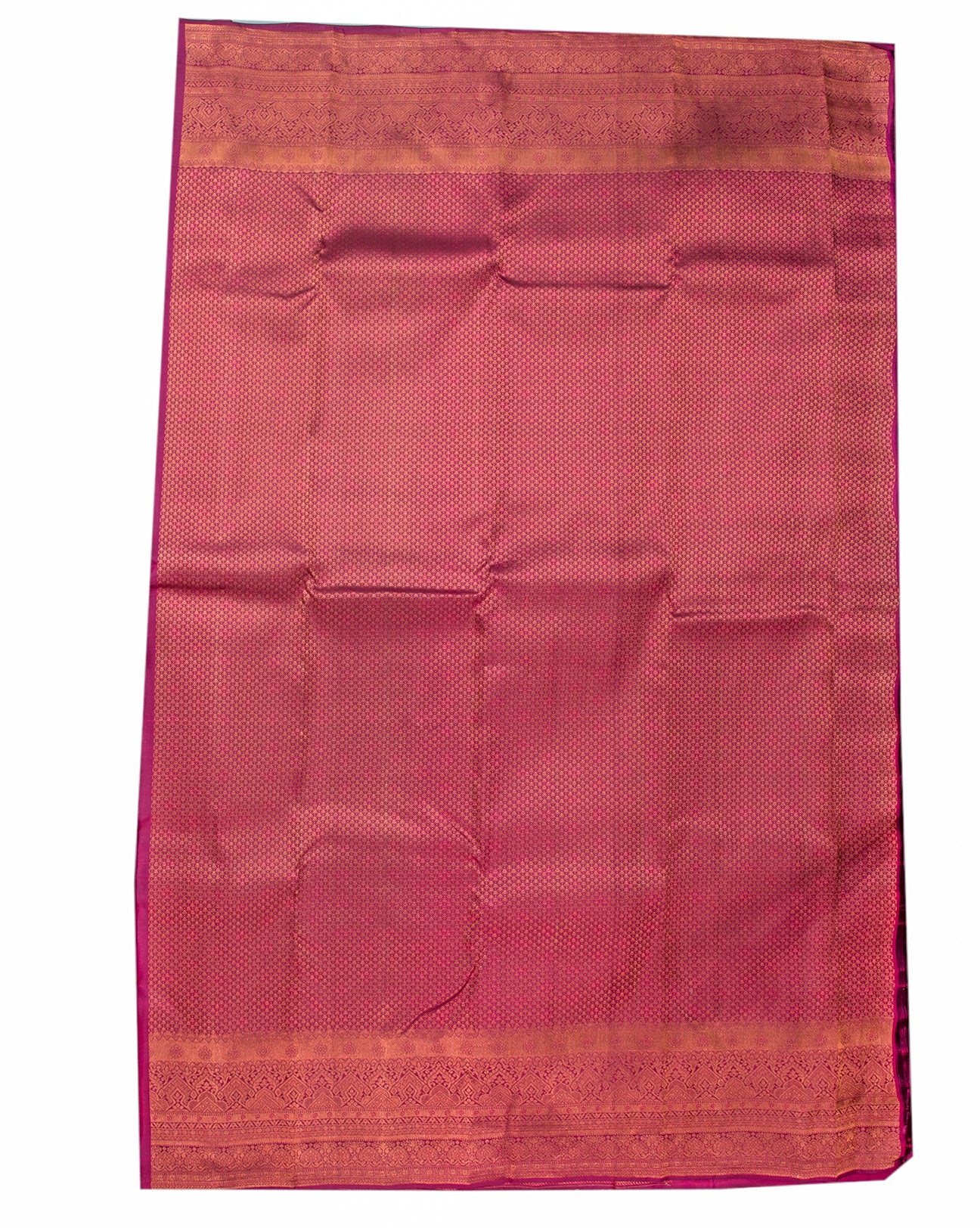 Mulberry Wine Kanchipuram Saree - swayamvara silks