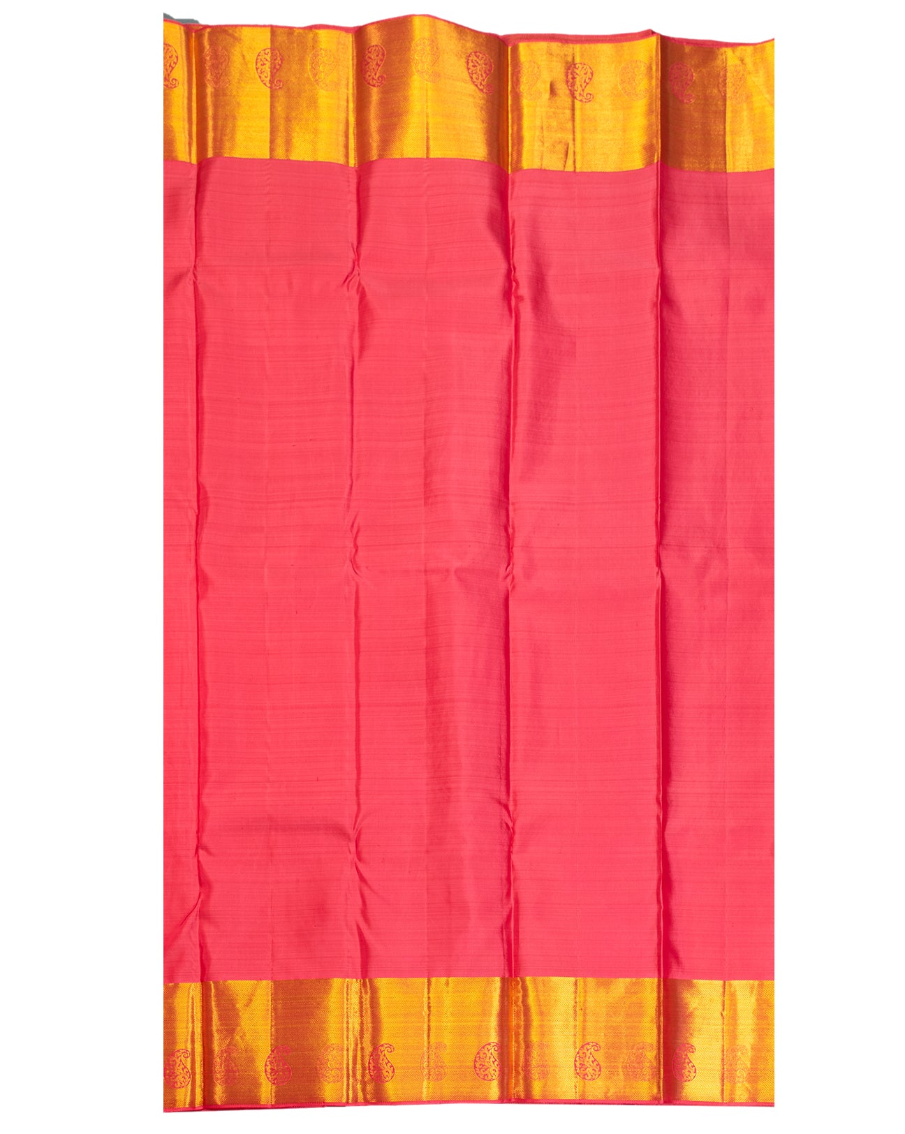 Mustard Pink Wedding Saree - swayamvara silks