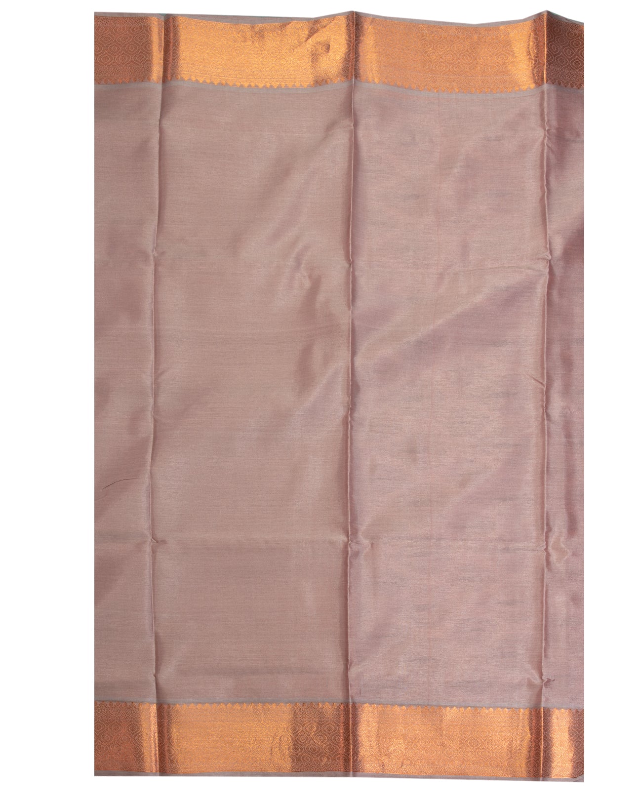 Rose Gold Pocham Pally Silk Saree - swayamvara silks