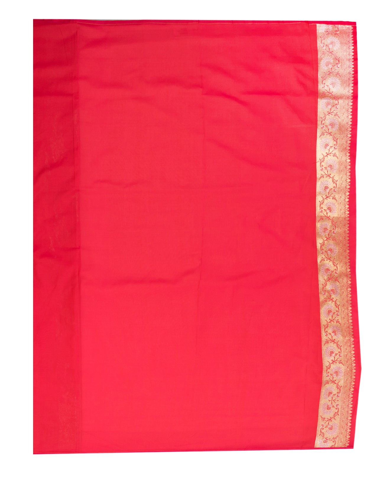 Rani Pink Banarasi saree