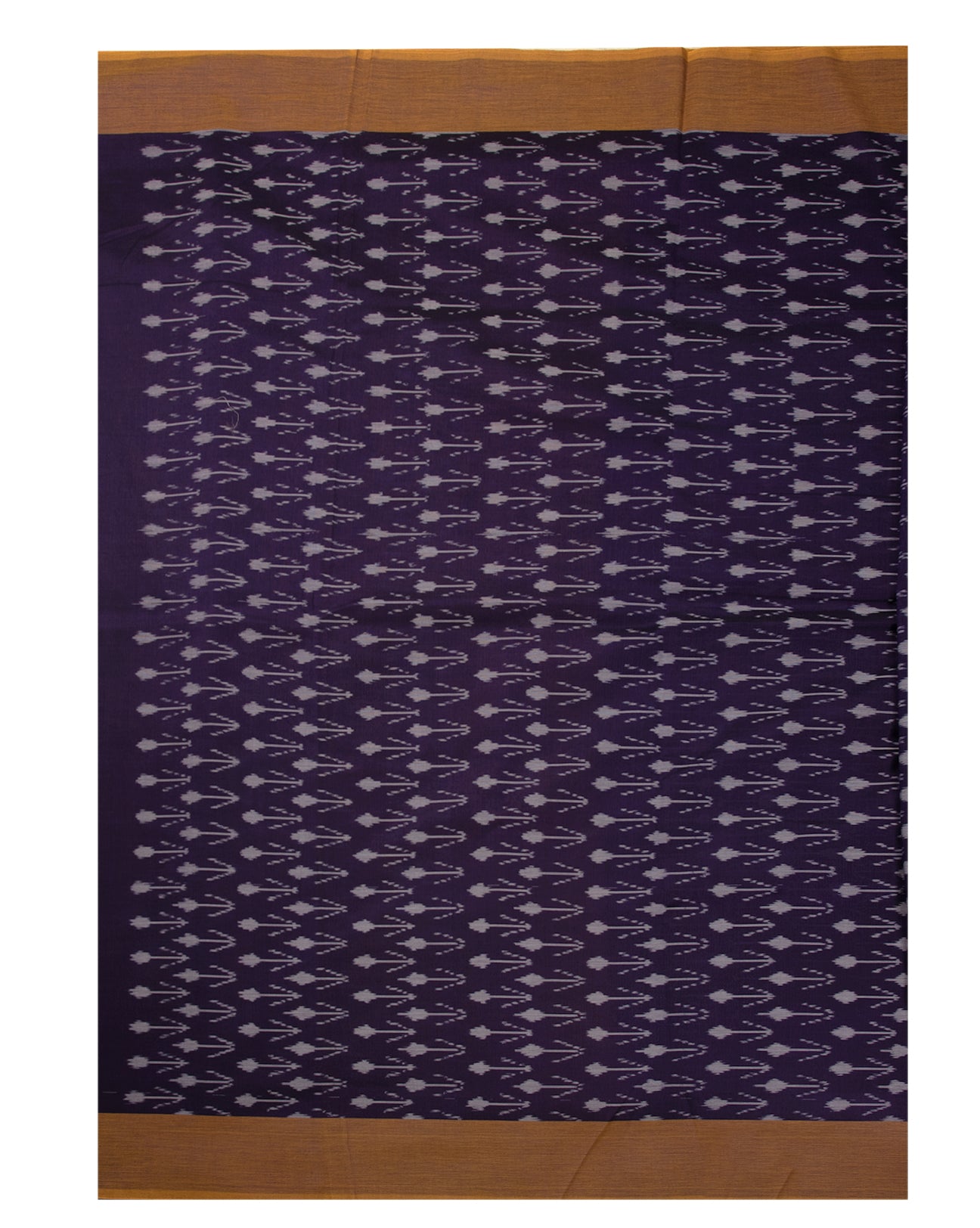 Brinjal Pochampally Cotton Saree - swayamvara silks