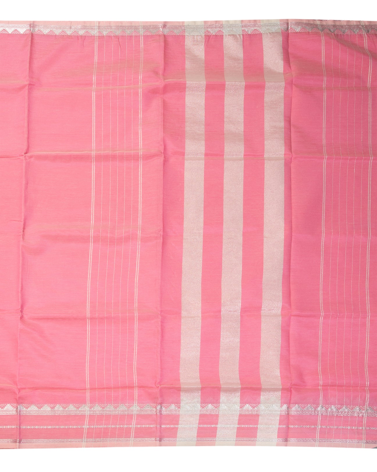 Lotus Pink Cora Silk Saree - swayamvara silks