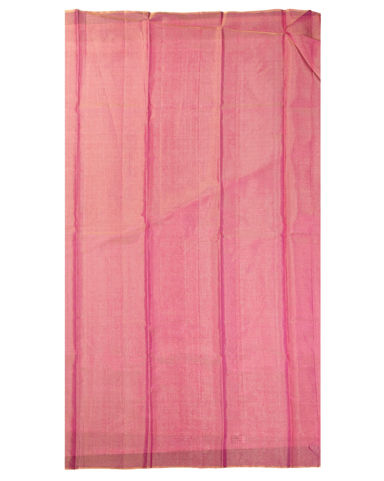 Golden Pink Tissue Saree - swayamvara silks
