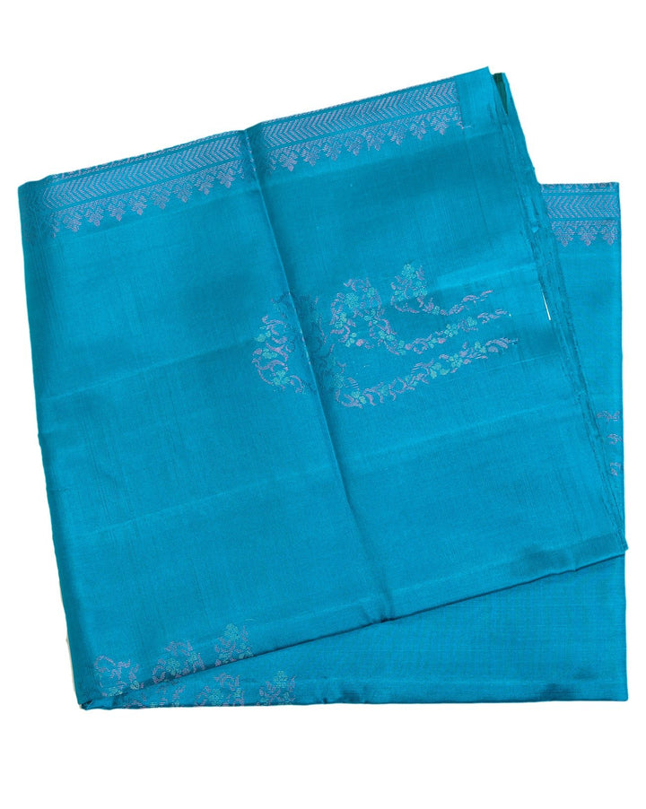 Soft Green Kancheepuram Saree - swayamvara silks
